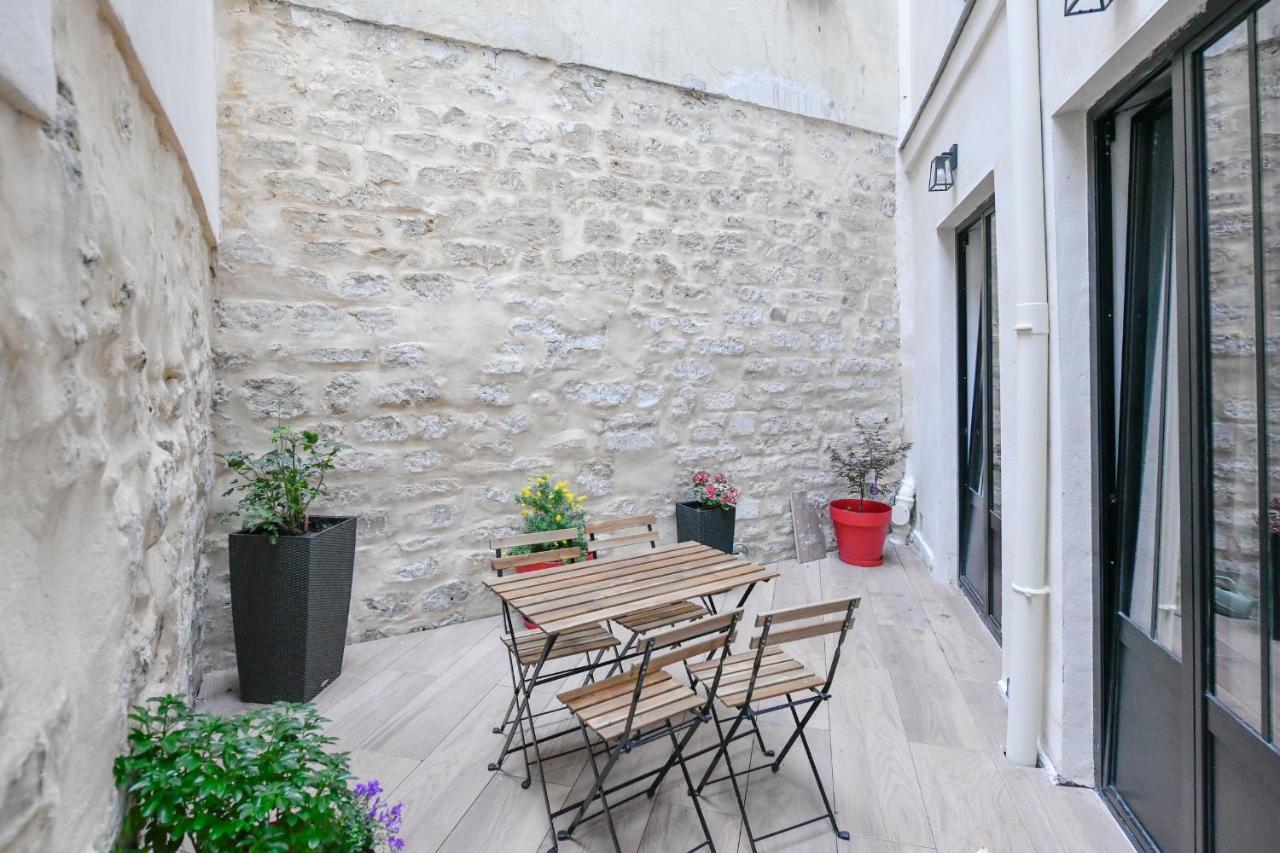 Apartament Charme Montmartre - Terrasse Privee Avec Vue Sur Le Sacre-Coeur - Parking Gratuit Paryż Zewnętrze zdjęcie