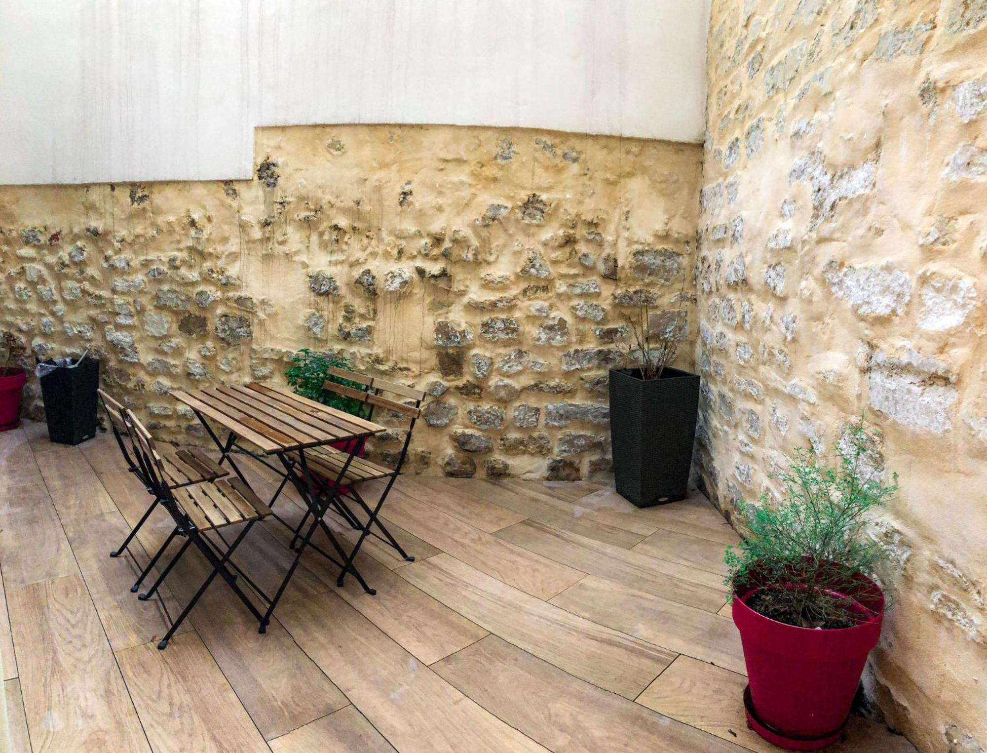 Apartament Charme Montmartre - Terrasse Privee Avec Vue Sur Le Sacre-Coeur - Parking Gratuit Paryż Zewnętrze zdjęcie